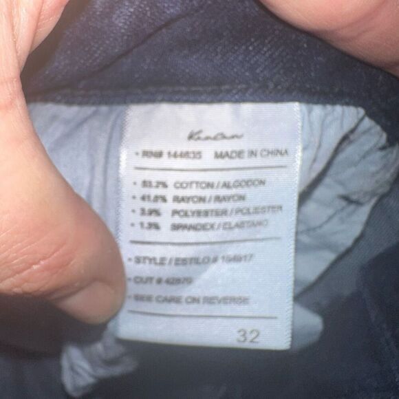 Kancan distressed dark wash stretchy 32 normcore jeans - Picture 2 of 4